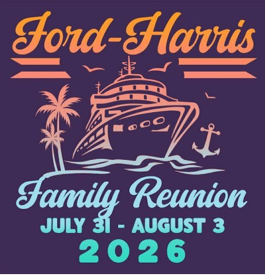 Ford-Harris Family Reunion 2026 T-Shirt